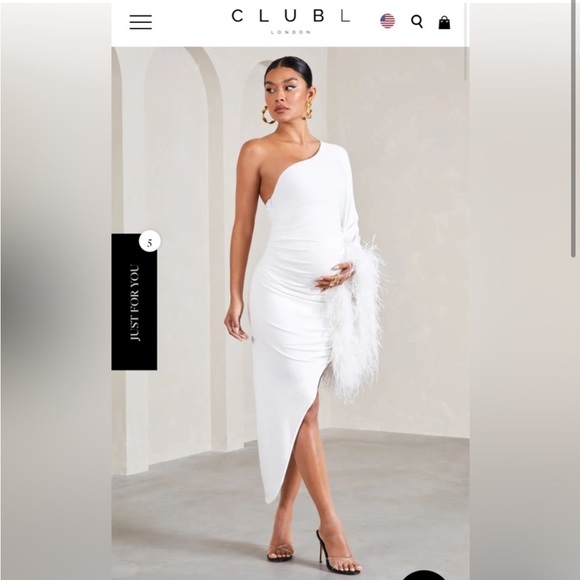 Club L London Maternity Dress - Picture 2 of 13